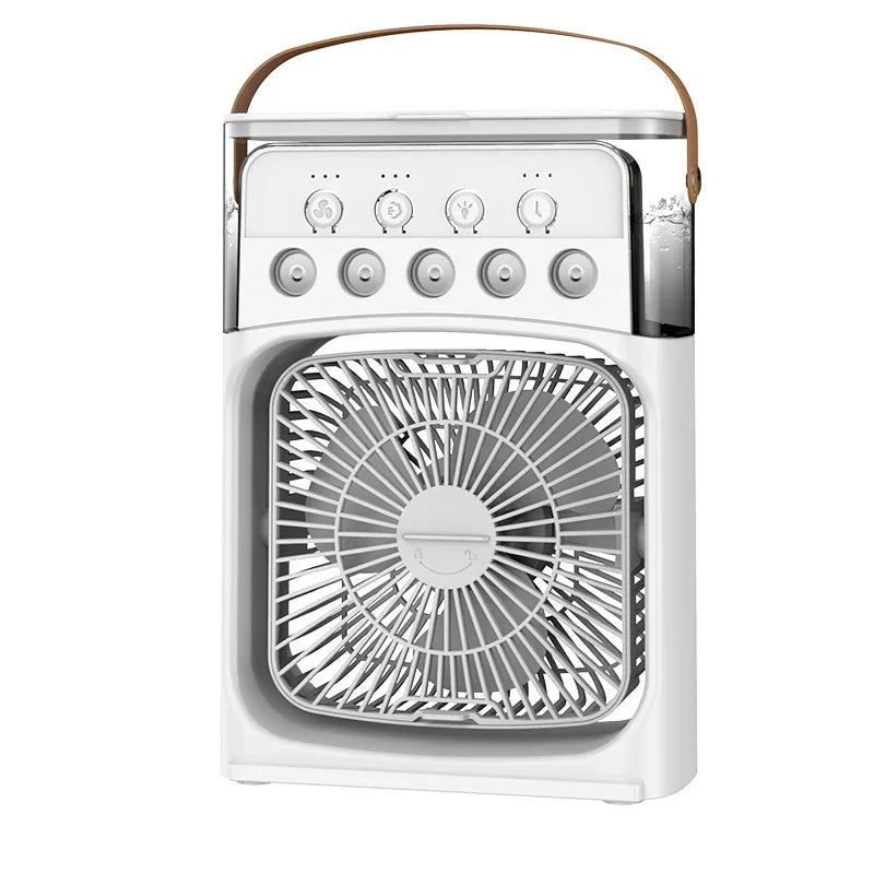 TechTok Chill™ 🧊 3-in-1 Fan Humidifier & LED ✨💧