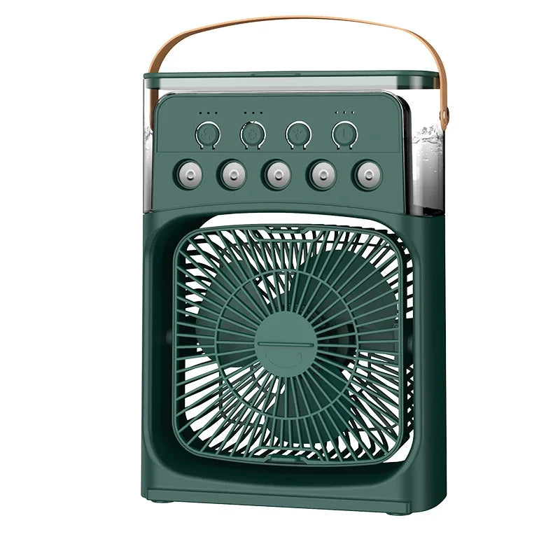 TechTok Chill™ 🧊 3-in-1 Fan Humidifier & LED ✨💧