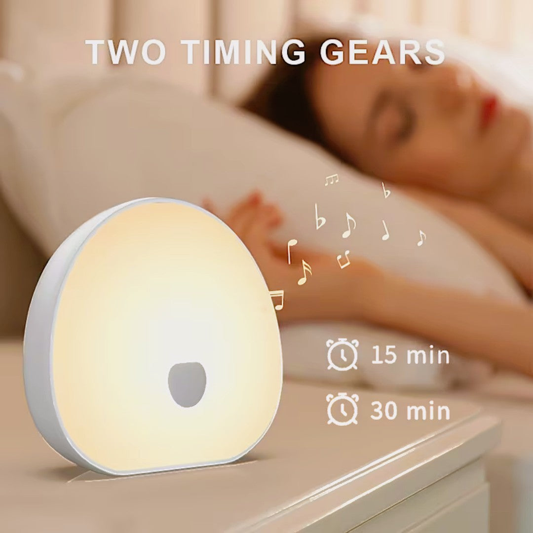 TechTok Aura™ 💤 Sleep Sounds Lamp + Mood Lighting 🎶✨